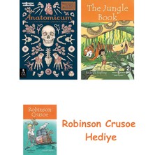 Bloomsbury Anatomicum + Robinson Crusoe + The Jungle Book Hediye