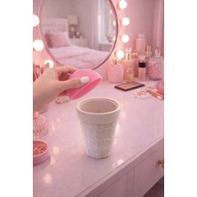 Dekor Atölye Dondurma Şeklinde Kapaklı Takı Organizeri – Dekoratif ve Eğlenceli Saklama Kutusu