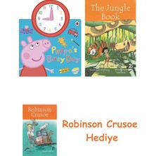 Bloomsbury Peppa Pig: Peppa's Busy Day + Robinson Crusoe + The Jungle Book Hediye