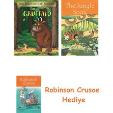 Bloomsbury The Gruffalo + Robinson Crusoe + The Jungle Book Hediye