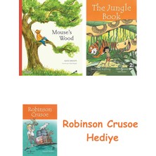 Bloomsbury Mouse's Wood: A Year In Nature + Robinson Crusoe + The Jungle Book Hediye