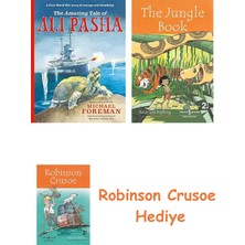 Bloomsbury The Amazing Tale Of Ali Pasha + Robinson Crusoe + The Jungle Book Hediye