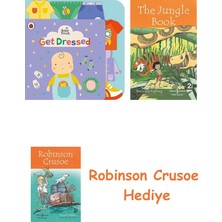 Bloomsbury Baby Touch: Get Dressed: A Touch-And-Feel Playbook + Robinson Crusoe + The Jungle Book Hediye