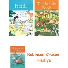Bloomsbury Heidi + Robinson Crusoe + The Jungle Book Hediye