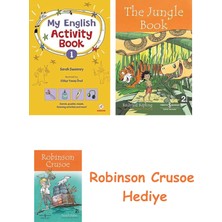 Bloomsbury My English Activity Book 1 + Robinson Crusoe + The Jungle Book Hediye