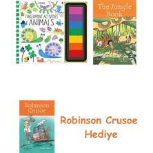 Bloomsbury Fingerprint Activities: Animals + Robinson Crusoe + The Jungle Book Hediye
