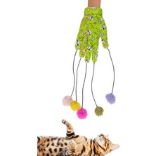 Normadia Sesli ve Ponponlu Elastik Kedi Oyuncağı, Eğlence Dolu Anlar Sağlar