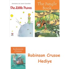 Bloomsbury The Little Prince + Robinson Crusoe + The Jungle Book Hediye