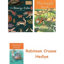 Bloomsbury The Story Of Life: Evolution (Extended Edition) + Robinson Crusoe + The Jungle Book Hediye
