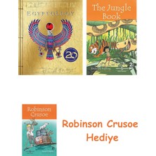 Bloomsbury Egyptology + Robinson Crusoe + The Jungle Book Hediye