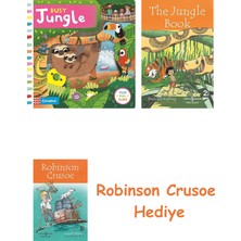 Bloomsbury Busy Jungle + Robinson Crusoe + The Jungle Book Hediye