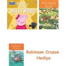 Bloomsbury Peppa Pig: Peppa Goes To Hollywood + Robinson Crusoe + The Jungle Book Hediye