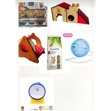 Normadia Hamster 6'lı Tam Takım Seti, Sağlıklı ve Eğlenceli Evcil Hayvan Paketi