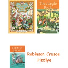 Bloomsbury Secret Fairy Club: Discover A Hidden Book Within A Book! + Robinson Crusoe + The Jungle Book Hediye