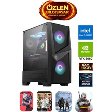 Özlen X4 - I5 12400F | 16GB Ram | 500GB M.2 SSD | Rtx 5060 8gb Oyuncu Masaüstü Bilgisayarı