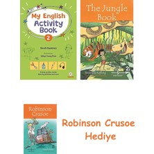 Bloomsbury My English Activity Book 2 + Robinson Crusoe + The Jungle Book Hediye