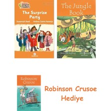 Bloomsbury The Surprise Party + Robinson Crusoe + The Jungle Book Hediye