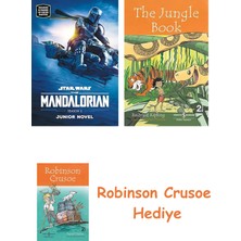Bloomsbury The Mandalorian Season 2 Junior Novel + Robinson Crusoe + The Jungle Book Hediye