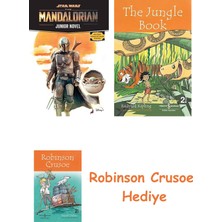 Bloomsbury Star Wars: The Mandalorian Junior Novel + Robinson Crusoe + The Jungle Book Hediye