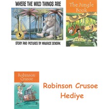 Bloomsbury Where The Wild Things Are + Robinson Crusoe + The Jungle Book Hediye