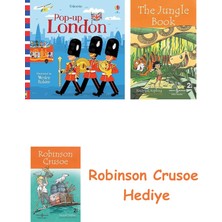 Bloomsbury USB - Pop-Up London + Robinson Crusoe + The Jungle Book Hediye