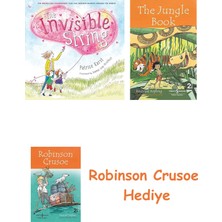 Bloomsbury The Invisible String + Robinson Crusoe + The Jungle Book Hediye