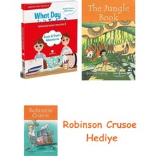 Bloomsbury Susie And Fred’s Adventures - Early Readers 2 + Robinson Crusoe + The Jungle Book Hediye