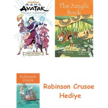 Bloomsbury Avatar: The Last Airbender - Smoke And Shadow Omnibus + Robinson Crusoe + The Jungle Book Hediye