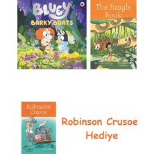 Bloomsbury Bluey: Barky Boats + Robinson Crusoe + The Jungle Book Hediye
