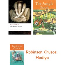Bloomsbury The Castle Of Otranto: A Gothic Story + Robinson Crusoe + The Jungle Book Hediye