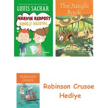 Bloomsbury Marvin Redpost: Sihirli Kristal + Robinson Crusoe + The Jungle Book Hediye