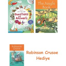 Bloomsbury USB - Ltf Questions & Answers Body + Robinson Crusoe + The Jungle Book Hediye