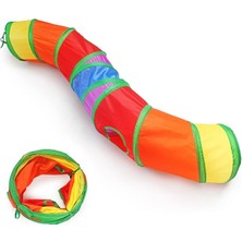 Normadia Katlanabilir Kıvrımlı Gökkuşağı Kedi Tüneli ve Yatak Seti, Eğlenceli Oyunlar