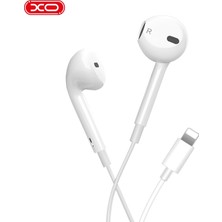 Xo EP13 Lightning iPhone Kablolu Kulaklık Bluetooth Destekli Ekstra Bass Mikrofonlu Ses Kontrol Tuşlu