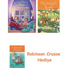 Bloomsbury Peep Inside A Fairy Tale The Elves And The Shoemaker + Robinson Crusoe + The Jungle Book Hediye