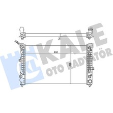 Radyatör Audı A4 A6 2.4/2.6/2.8 1995-2001-SIPERB 2.8 56-2.5 Tdı 4B0121251AF 8D0121251BB 8D0121251B