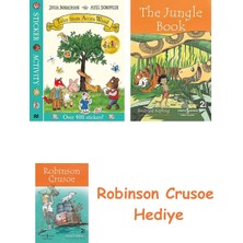 Bloomsbury Tales From Acorn Wood Sticker Book + Robinson Crusoe + The Jungle Book Hediye