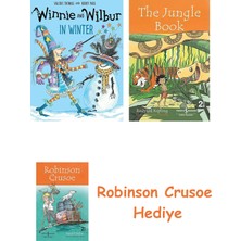 Bloomsbury Winnie And Wilbur In Winter + Robinson Crusoe + The Jungle Book Hediye