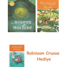 Bloomsbury The Dragon Machine + Robinson Crusoe + The Jungle Book Hediye