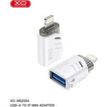 Xo USB-A to Lightning iPhone ve iPad Uyumlu Mini OTG Veri Aktarım Adaptörü