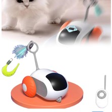 Normadia Uzaktan Kumandalı Eğlenceli Kedi Oyuncağı, Otomatik Şarjlı Robot
