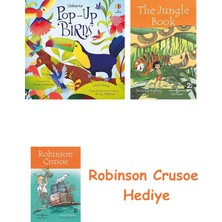 Bloomsbury Pop-Up Birds + Robinson Crusoe + The Jungle Book Hediye