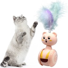 Normadia Tüylü ve Eğlenceli Kedi Oyuncağı, Hareketli ve Rahatlatıcı Oyuncak