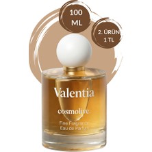 Cosmolive Goddess Valentia Kadın Parfüm 100 ml Kalıcı Vanilya Koku EDP Tasarım Parfüm