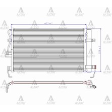 Maher Radyatör Klima Elantra 2001-2007 Brazıng 97606 2D000