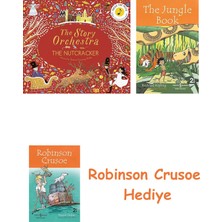 Bloomsbury The Story Orchestra: The Nutcracker: Press The Note To Hear Tchaikovsky's Music: Volume 2 + Robinson Crusoe + The Jungle Book Hediye