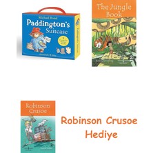 Bloomsbury Paddington's Suitcase + Robinson Crusoe + The Jungle Book Hediye