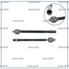 Maher Rotkolu C4 1 2004-2011 / 307 2000 3812E5 (2 Adet)