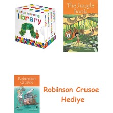 Bloomsbury The Very Hungry Caterpillar: Little Learning Library + Robinson Crusoe + The Jungle Book Hediye