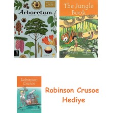 Bloomsbury Arboretum + Robinson Crusoe + The Jungle Book Hediye